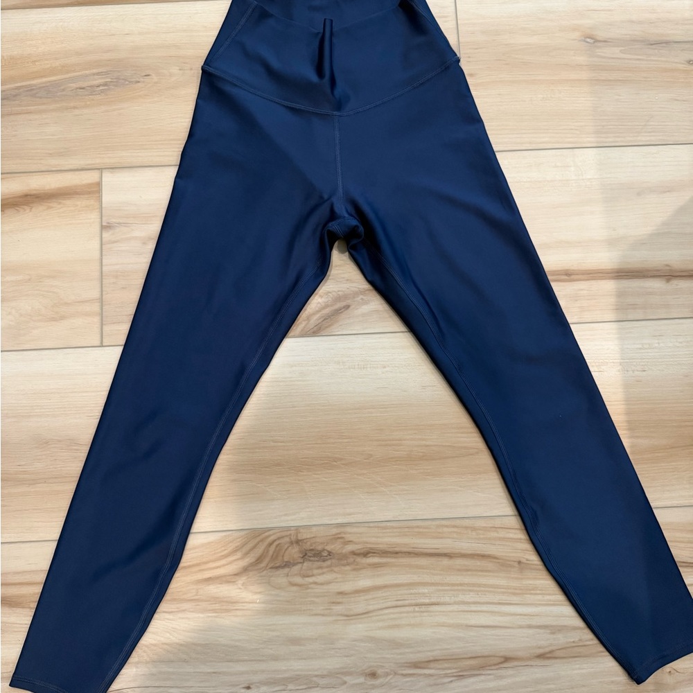 ALO Yoga Air Lift High Waist Navy Blue Leggings